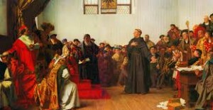 Luther at the Diet of Worms.
