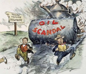 A cartoonist's take on the Teapot Dome Scandal