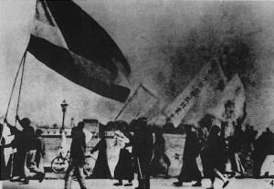 Students protest in China, 1919