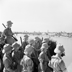 British troops near Baghdad, Iraq, c. 1941